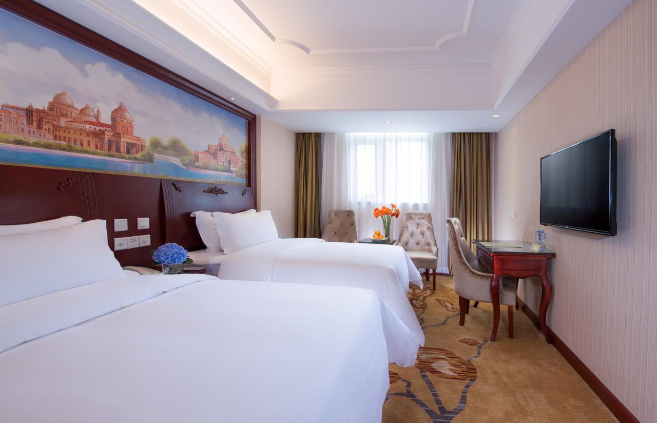 Vienna International Hotel Shanghai Pudong Huinan Esterno foto